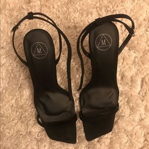 Missguided Heels Square Toe
